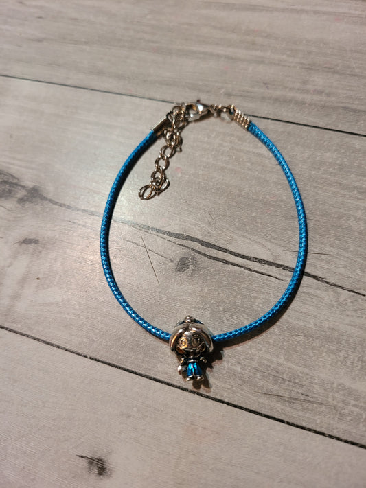 Blue Princess Charm Bracelet